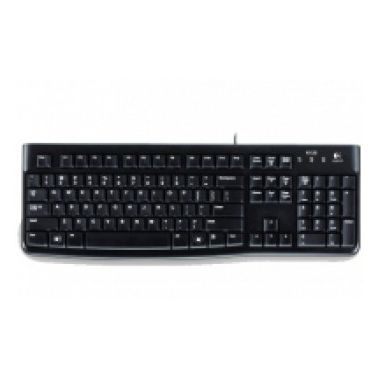 Logitech K120 keyboard USB QWERTY Pan Nordic Black