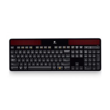 Logitech Wireless Solar K750 keyboard RF Wireless Russian Black