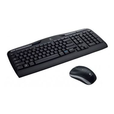 Logitech MK330 keyboard RF Wireless QWERTZ German Black