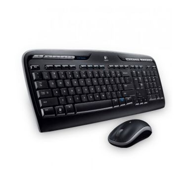 Logitech MK320 keyboard RF Wireless Greek Black