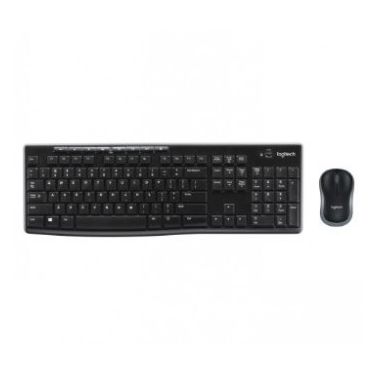 Logitech MK270 keyboard RF Wireless AZERTY French Black