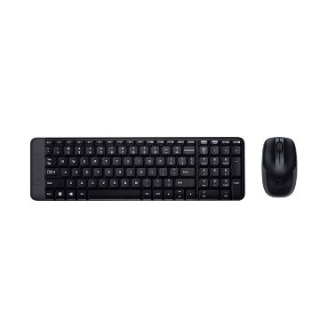 Logitech MK220 keyboard RF Wireless Black