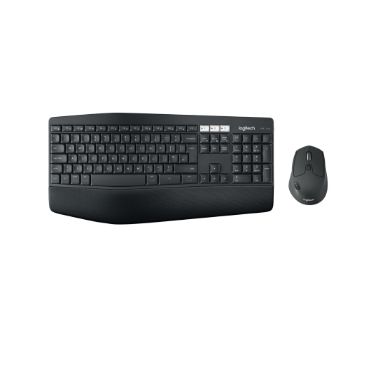 Logitech MK850 keyboard RF Wireless + Bluetooth QWERTY Pan Nordic Black