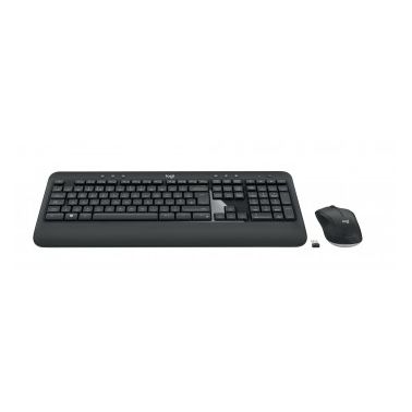 Logitech MK540 Advanced keyboard RF Wireless QWERTY Pan Nordic Black,White