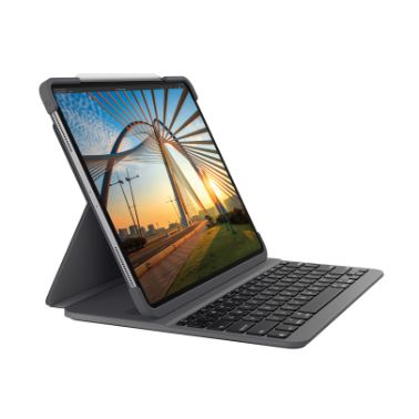 Logitech Slim Folio Pro QWERTY UK English Graphite Bluetooth