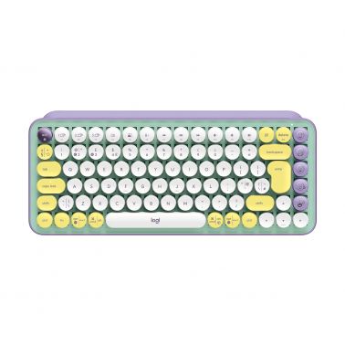 Logitech POP Keys Wireless Mechanical Keyboard With Emoji Keys