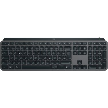 Logitech MX Keys S keyboard Universal RF Wireless + Bluetooth QWERTZ German Graphite