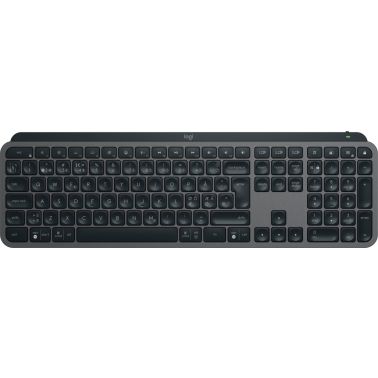 Logitech MX Keys S keyboard RF Wireless + Bluetooth QWERTY Danish, Finnish, Norwegian, Swedish Graphite