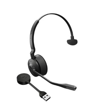 Jabra Engage 55 - Wireless - Office/Call center - 57 g - Headset - Black - Titanium