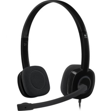 Logitech H150 Stereo Headset Wired Head-band Office/Call center Black