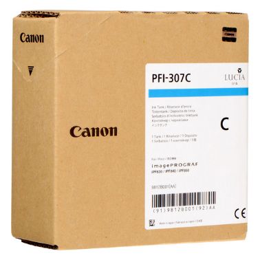 Canon 9812B001 (PFI-307 C) Ink cartridge cyan, 330ml