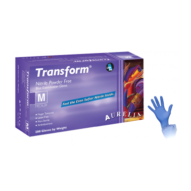 Aurelia Transform - Nitrile Powder Free - purple, M, 200 pcs.