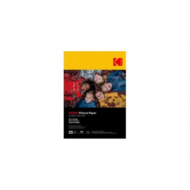 Kodak 180g A4 210x297mm Glossy Picture Paper - 25 Sheets