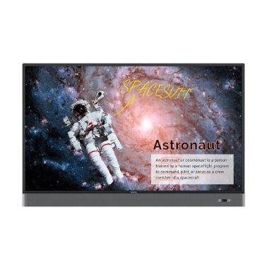 Benq RM5502K Interactive flat panel 139.7 cm (55") LED 4K Ultra HD Black Touchscreen