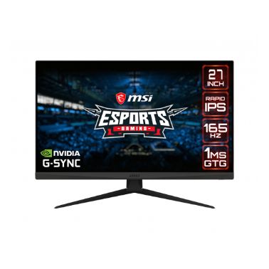 MSI Optix G273QF 27 inch IPS WQHD 1ms 165Hz G-SYNC Compatible Flat Gaming Monitor