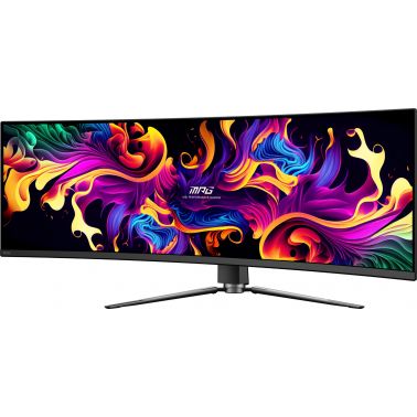 MSI MPG 491CQP QD-OLED computer monitor 124.5 cm (49") 5120 x 1440 pixels DQHD QDOLED Black