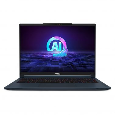 MSI Stealth 16 AI STUDIO A1VIG-001UK Laptop 40.6 cm (16") UHD+ Intel Core Ultra 9 185H 32 GB DDR5-SDRAM 2 TB SSD NVIDIA GeForce RTX 4090 Wi-Fi 7 (802.11be) Windows 11 Pro Blue