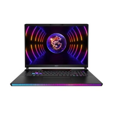 MSI Raider GE78HX 13VG-096UK Core Black Per-Key RGB Gaming Keyboard By SteelSeries 17 INCH 16:10 QHD+(2560 x 1600) 240Hz 100% DCI-P3 IPS-Lev el Pane