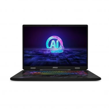 MSI Pulse 17 AI C1VGKG-001UK Intel Core Ultra 9 185H Laptop 43.2 cm (17") Quad HD+ 16 GB DDR5-SDRAM 1 TB SSD NVIDIA GeForce RTX 4070 Wi-Fi 6E (802.11ax) Windows 11 Home Black