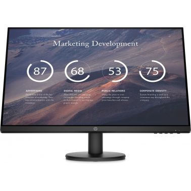 HP P27v G4 computer monitor 68.6 cm (27") 1920 x 1080 pixels Full HD LCD Black