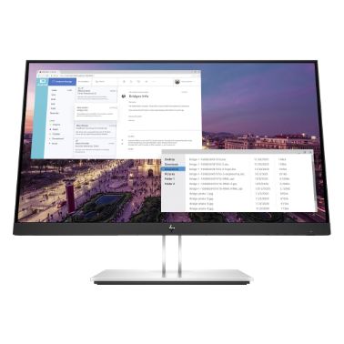 HP E-Series E23 G4 58.4 cm (23") 1920 x 1080 pixels Full HD LCD Black, Silver