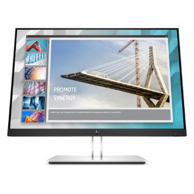 HP E-Series E24i G4 61 cm (24") 1920 x 1200 pixels WUXGA Black, Silver