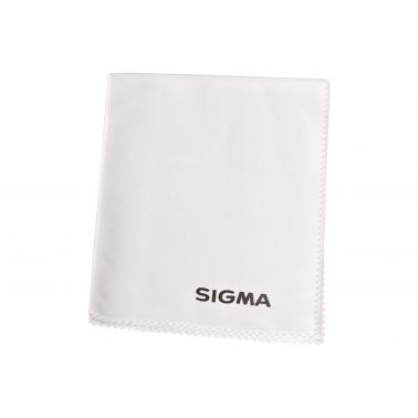 Sigma Large Micro Fiber Lens Cleaning Cloth - White