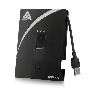 Apricorn A25-3bio256-2000 Aegis Bio External Hard Drive 2000 Gb