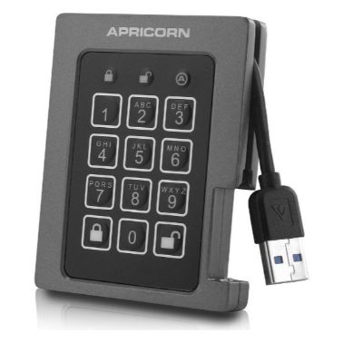 Apricorn Aegis Padlock Fortress 512 GB Black