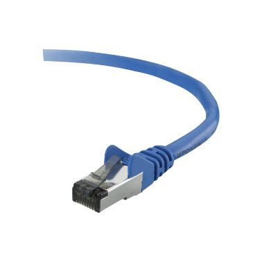 Belkin RJ45 CAT-6 Snagless STP Patch Cable 2m blue networking cable