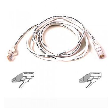 Belkin RJ45 CAT-6 Snagless UTP Patch Cable 3m white networking cable