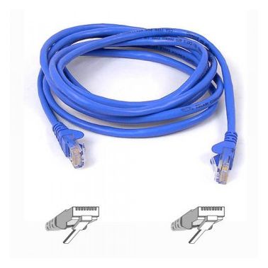 Belkin RJ45 CAT-6 Snagless STP Patch Cable 3m blue networking cable