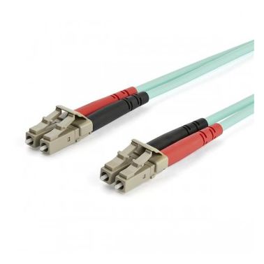 StarTech.com A50FBLCLC15 fibre optic cable 15 m LSZH OM3 LC Aqua