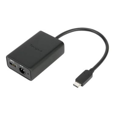 Targus ACA41EUZ cable interface/gender adapter USB-C USB A/DC Black