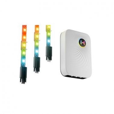 HYTE LS10 RGB LIGHT STRIPS BLK 3PK + NP