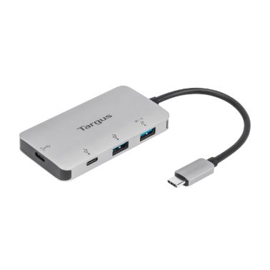 Targus ACH228 USB-C 2x USB-A+2x USB-C Silver