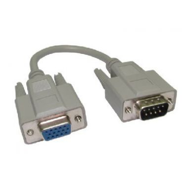 Cables Direct AD-426 VGA cable 0.21 m VGA (D-Sub) Grey