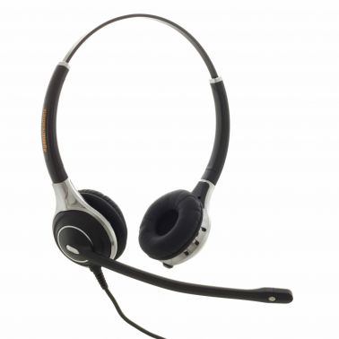 Agent AG-2 Headset Wired Head-band Office/Call center Black, Silver