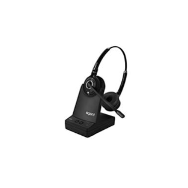 Agent Aw60 Binaural Headset Wireless Head-Band Office/Call Center