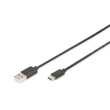 Digitus USB Type-C™ connection cable, type C - A