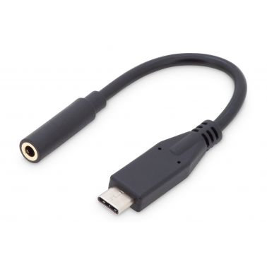 Digitus USB Type-C™ audio adapter cable, Type-C™ to 3.5mm stereo