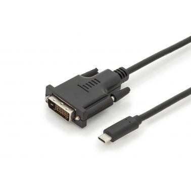 Digitus USB Type-C™ adapter / converter cable, Type-C™ to DVI