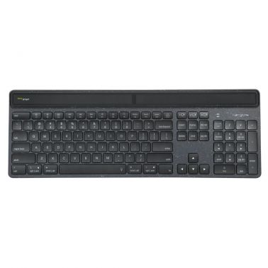 Targus Sustainable Energy Harvesting EcoSmart keyboard Bluetooth AZERTY French Black