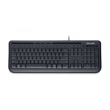 Microsoft Wired 600 keyboard USB QWERTY US English Black