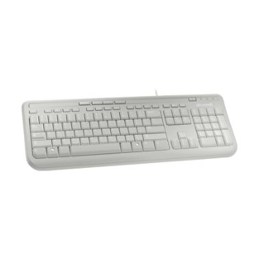 Microsoft Wired 600, White keyboard USB