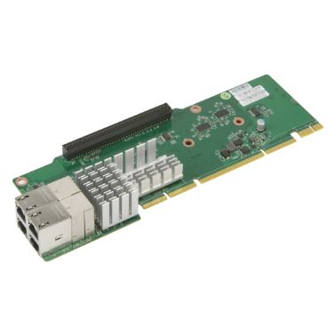 Supermicro 2U Ultra Riser with 4 10Gbase-T and 6 NVMe ports, Intel X550