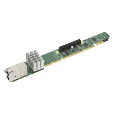 Supermicro 1U Ultra Riser with 2 10Gbase-T and 2 NVMe ports, Intel X540