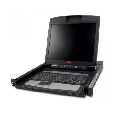 APC AP5717UK rack console 43.2 cm (17") Black