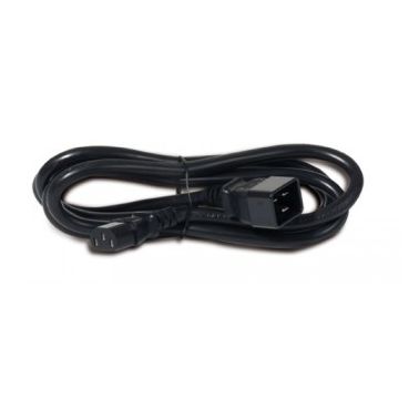 APC C13/C20 2m power cable Black C20 coupler C13 coupler