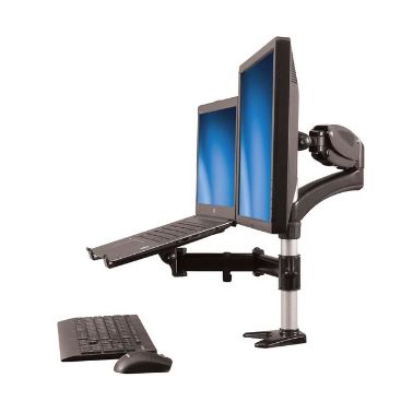 StarTech.com Single-Monitor Arm - Laptop Stand - One-Touch Height Adjustment